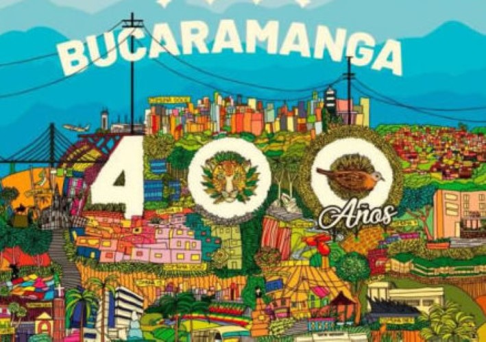 Imagen celebración de los 400 años de Bucaramanga