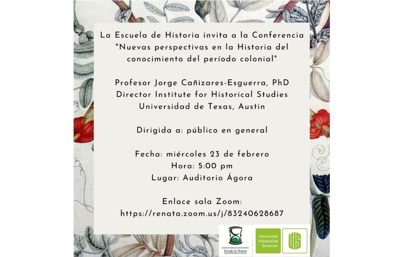 Invitation to the conference 'new perspectives on the history of knowledge in the colonial period'