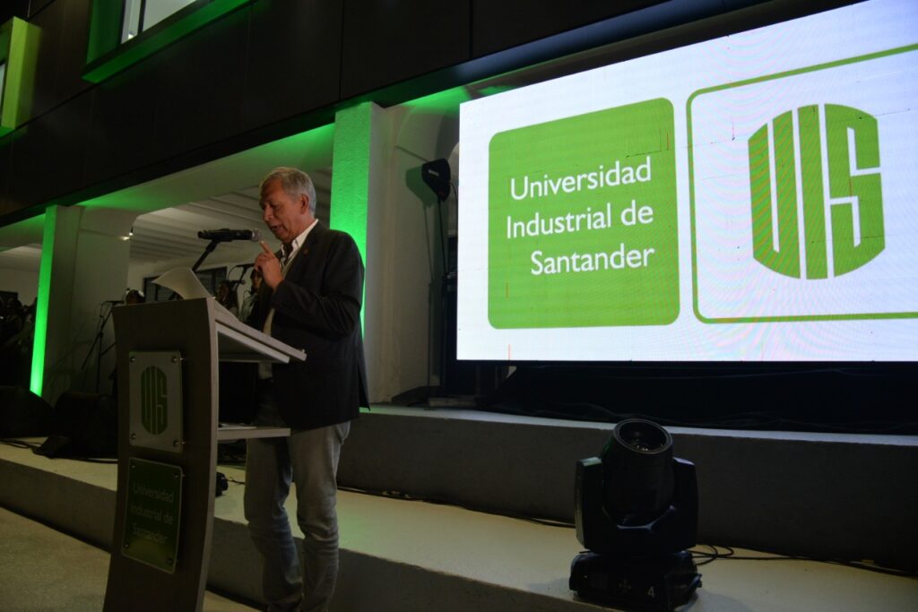 Rector UIS, Hernán Porras, en la puesta en servicio de la nueva sede UIS - Mesón de los Búcaros