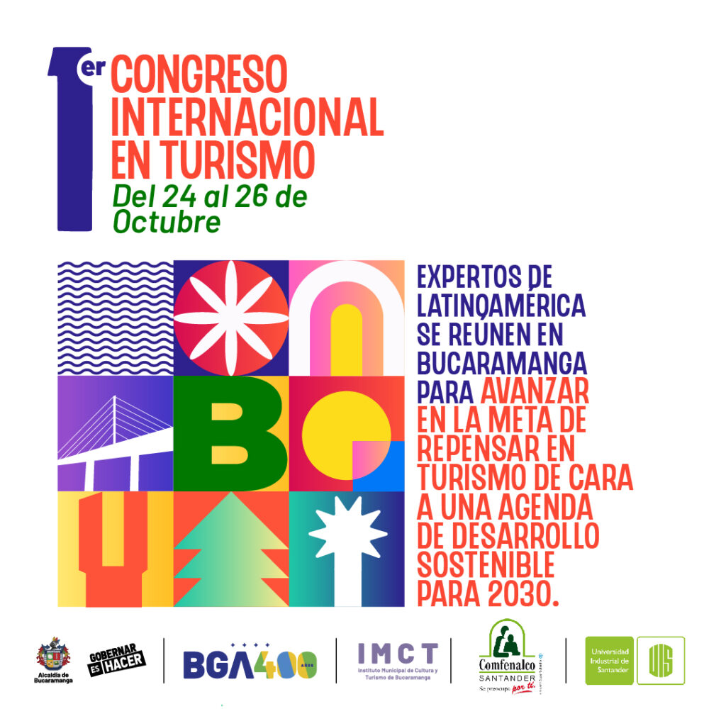 Pieza gráfica del Primer Congreso Internacional en Turismo.