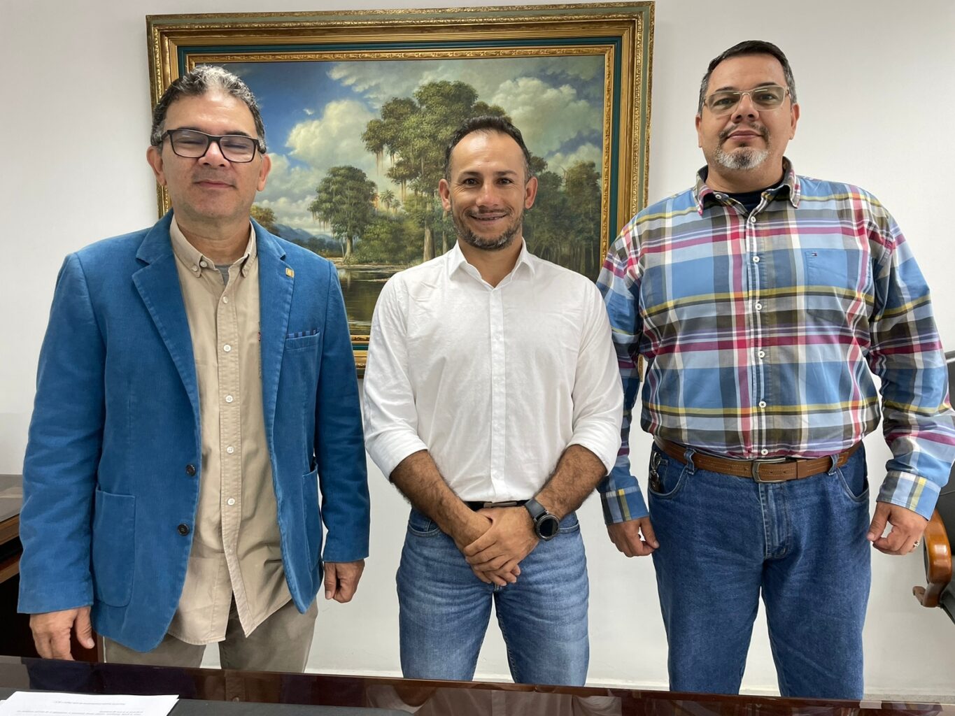 El Instituto de Proyección Regional y Educación a Distancia (IPRED) recibió al alcalde del municipio de Encino, Santander.