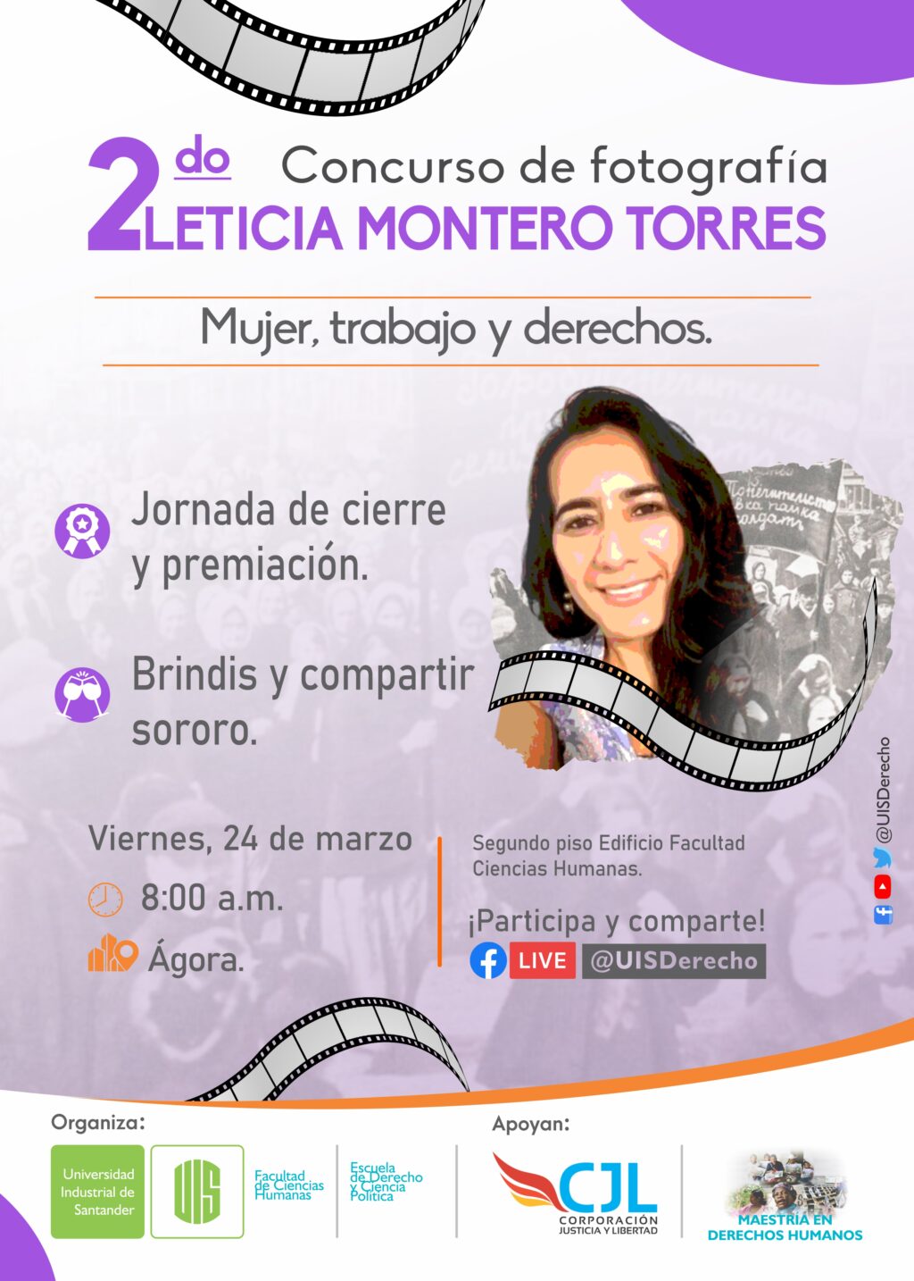 Afiche oficial de la segunda edición del concurso.