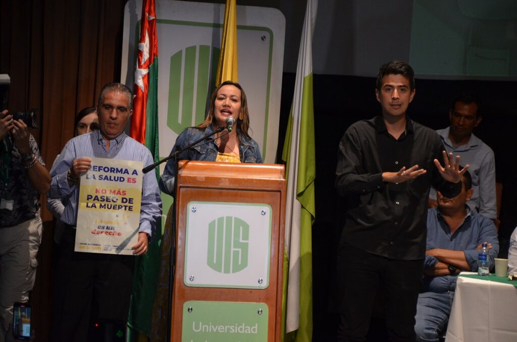 Foto de la ministra de Salud y Protección Social, Carolina Corcho Mejía.