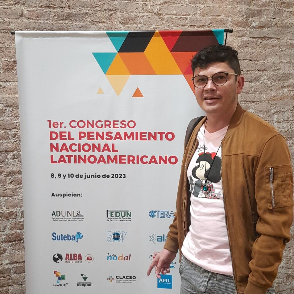 El profesor de la Escuela de Trabajo Social, Damián Pachón Soto, representó a la UIS en el evento que se llevó a cabo en la ciudad de Buenos Aires, Argentina.