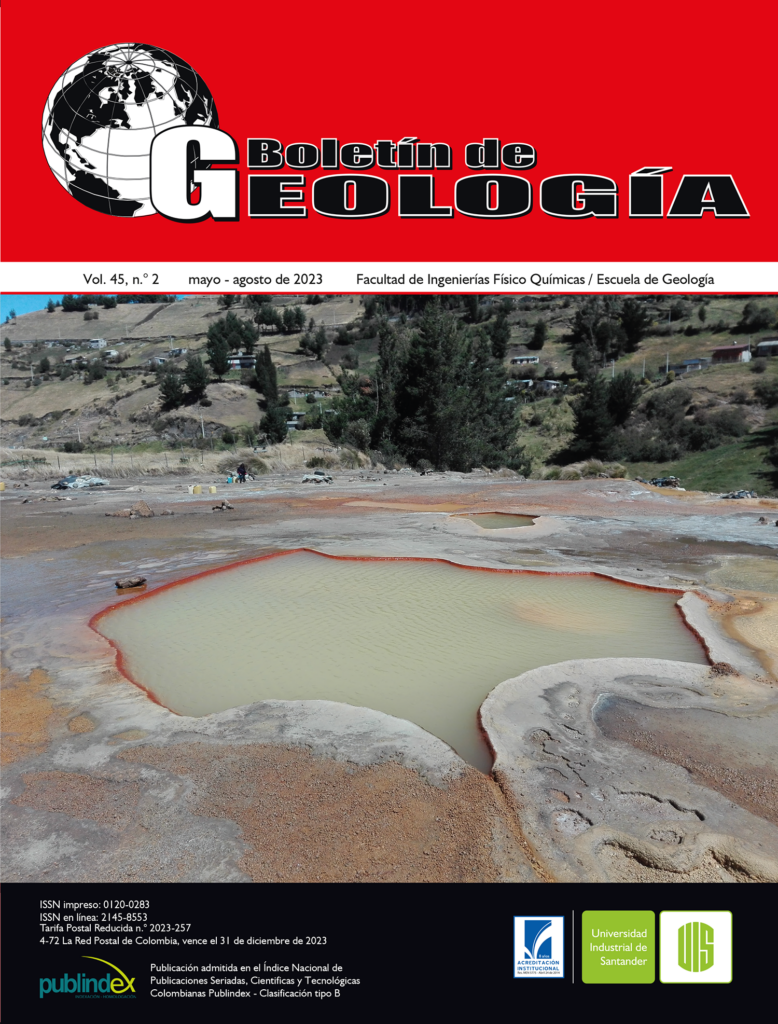 Edición Boletín de Geología 