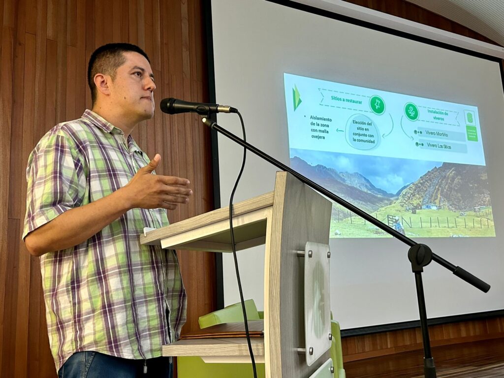 Diego Suescún Carvajal, profesor del programa de Ingeniería Forestal de la Sede UIS Málaga.