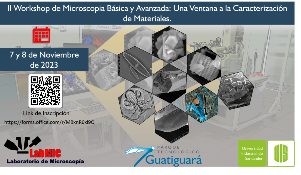 II Workshop de Microscopia Básica y Avanzada: Una Ventana a la Caracterización de Materiales