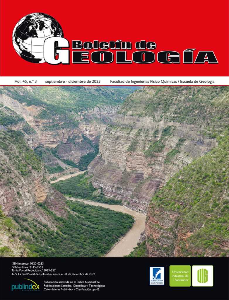 Nueva edición del Boletín de Geología UIS