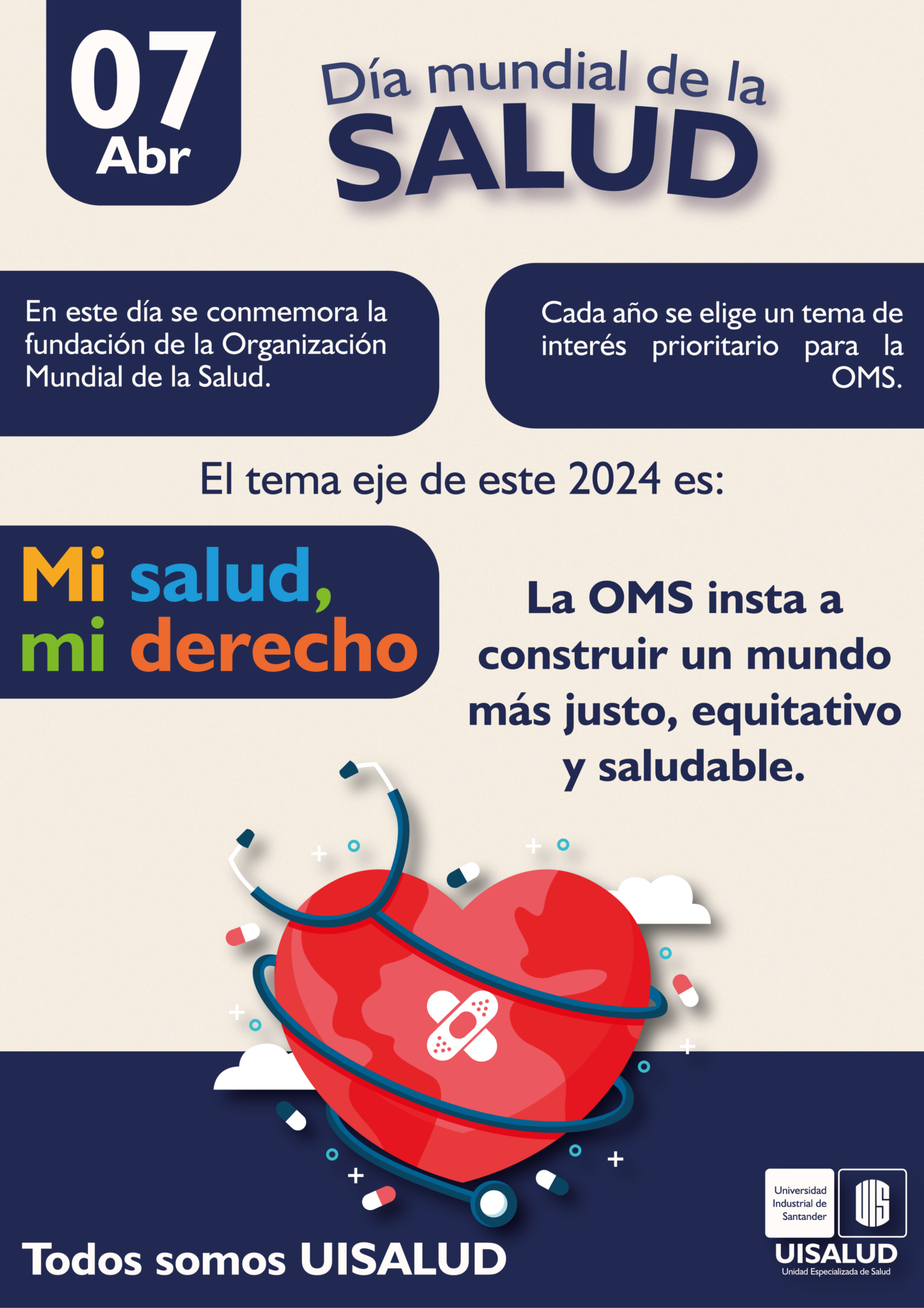 Este 7 De Abril Recuerda: “mi Salud Es Mi Derecho” - Comunicaciones Uis