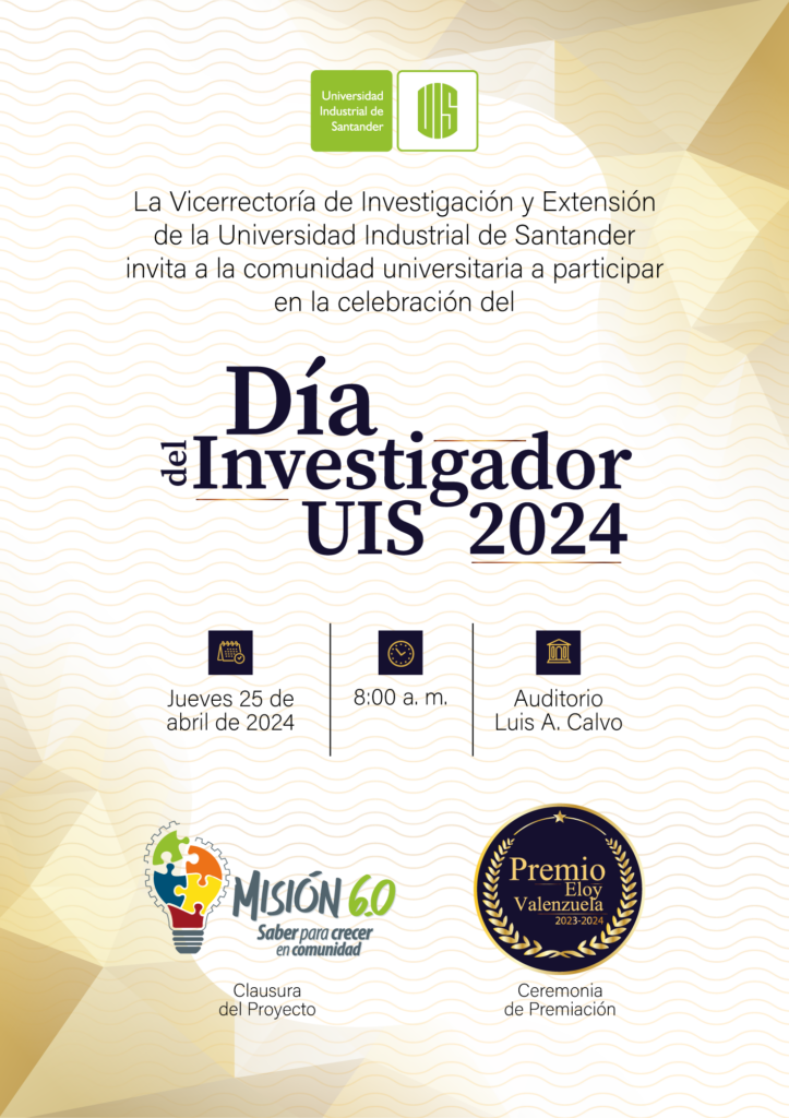Banner promocional del Día del Investigador UIS 2024