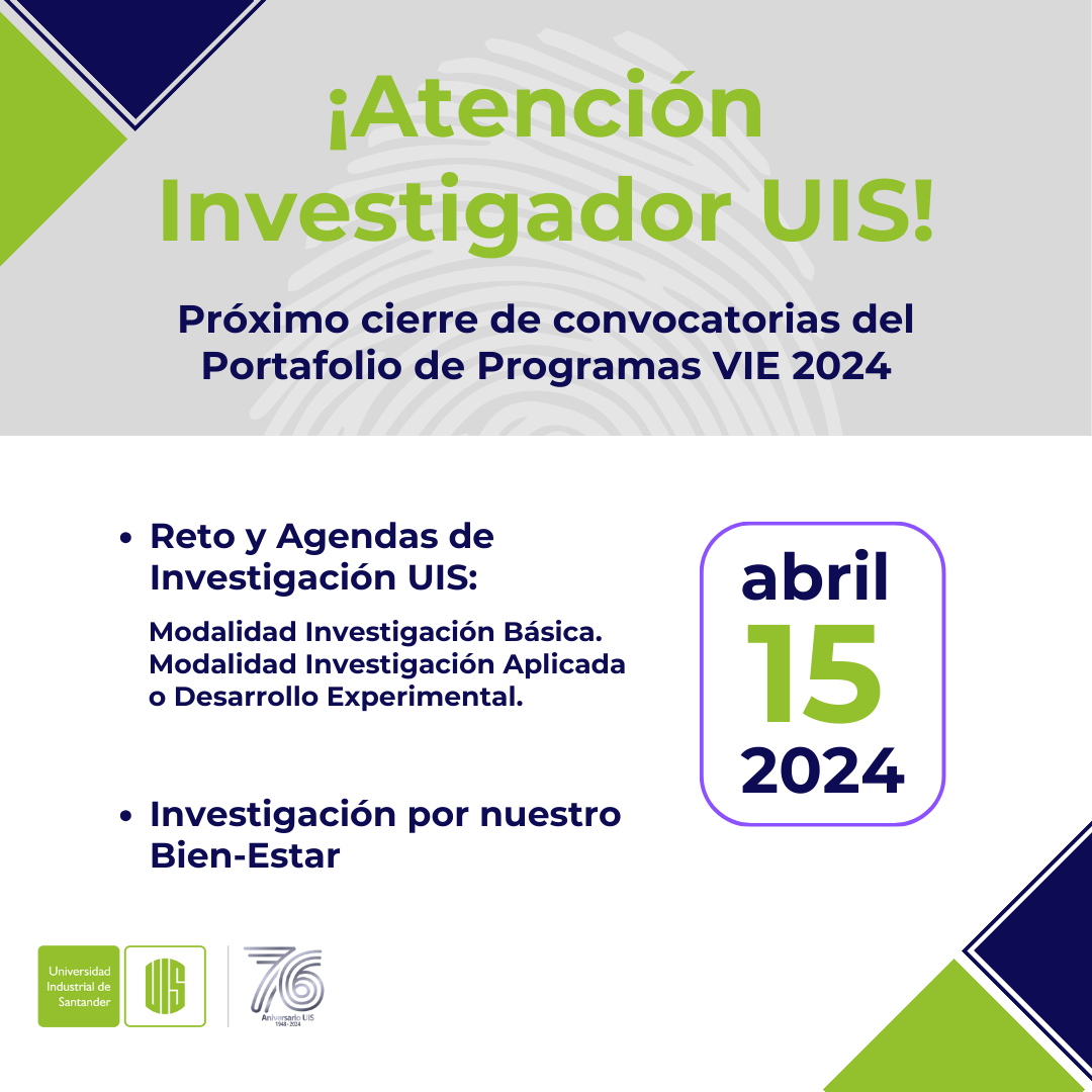 Cierre convocatorias VIE 2024