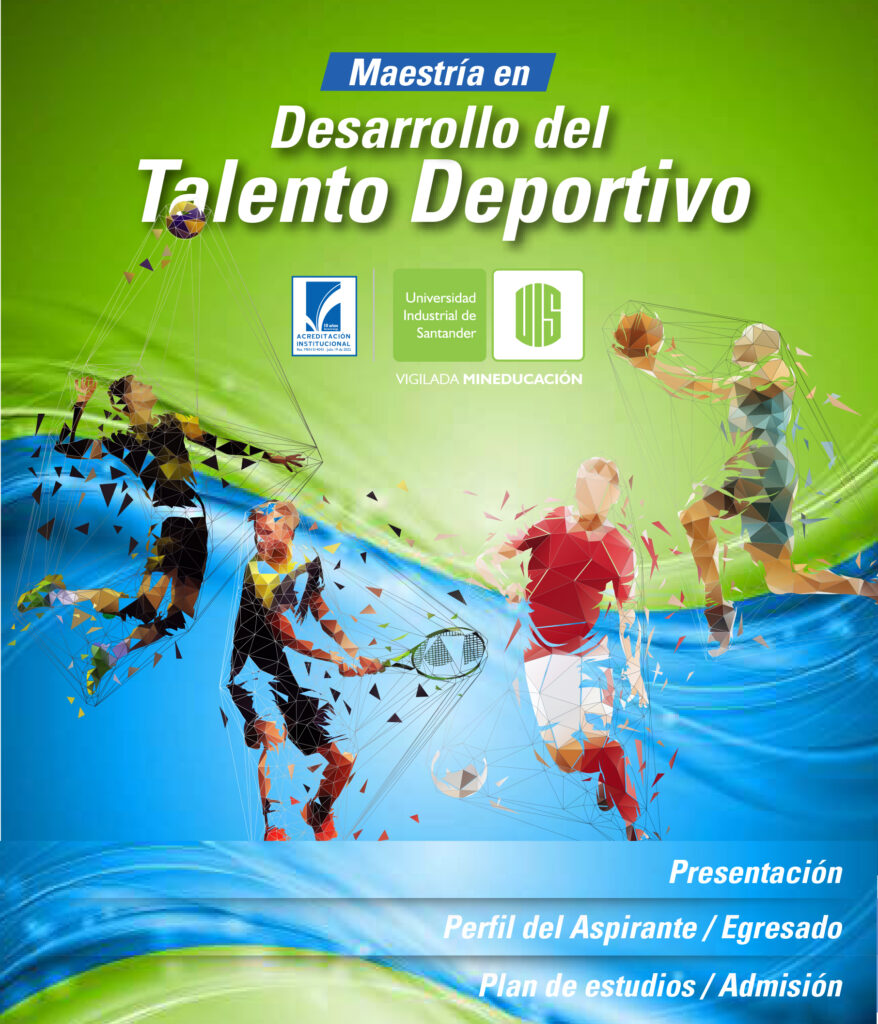 Pieza gráfica de la Maestría en Desarrollo del Talento Deportivo 