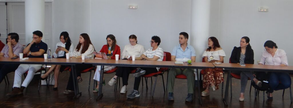 Students from the Escuela de Derecho y Ciencia Política UIS participated in the judgment dissemination event.