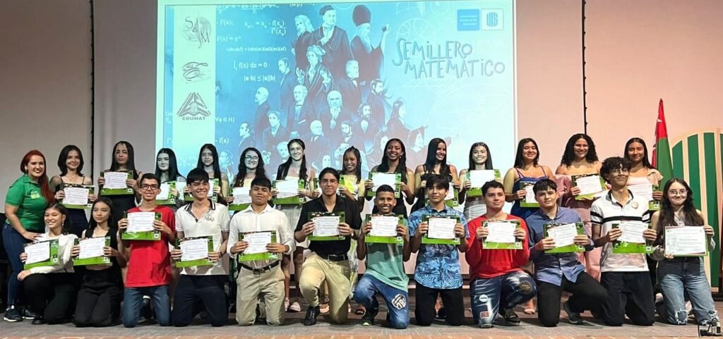 106 Estudiantes participaron durante el primer semestre de 2024 en el Club Semillero Matemático Euler