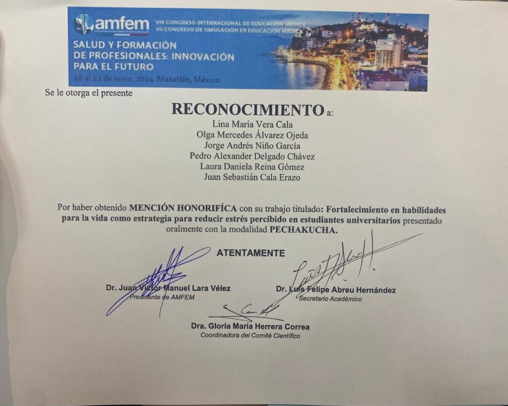 Diploma de mención honorífica