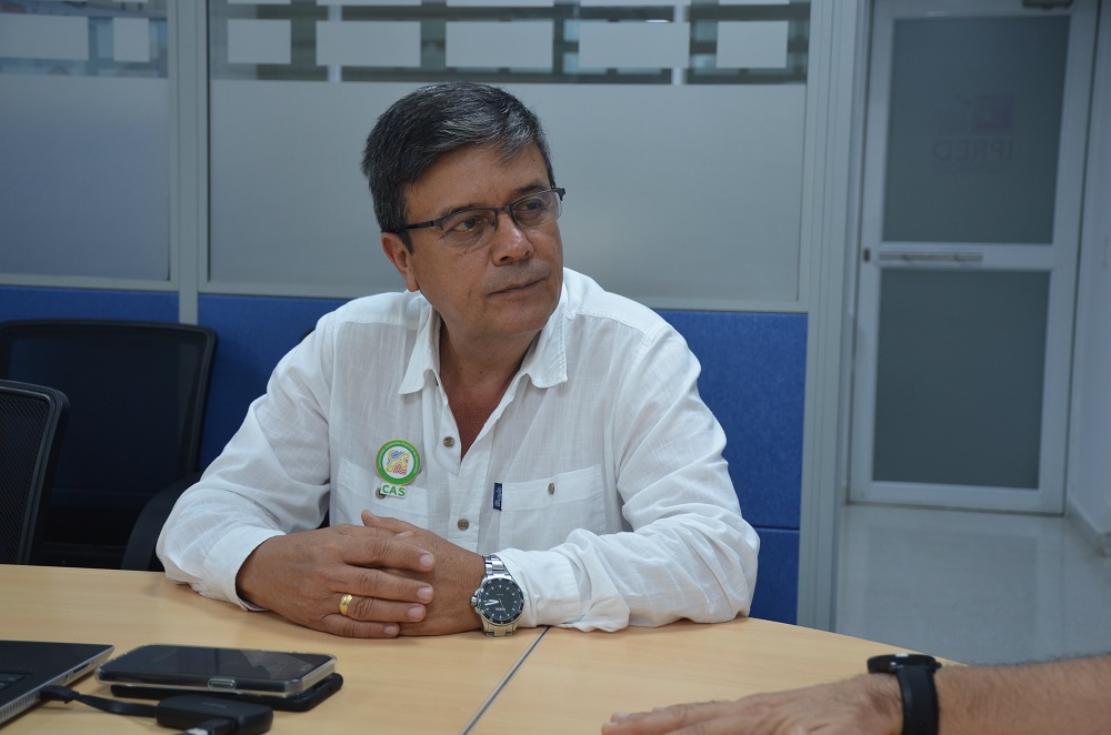 El director general de la CAS, Raúl Durán Parra,