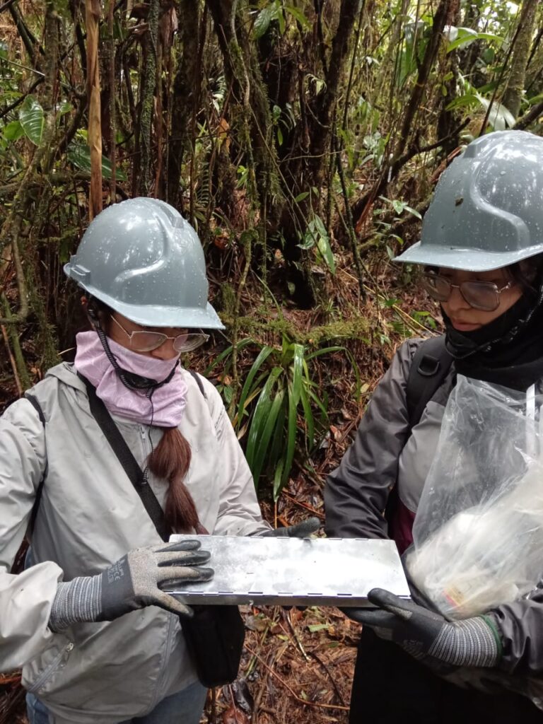 Estudiantes de la Sede UIS Málaga junto a la empresa Cartón de Colombia adelantan estudios de flora y fauna en bosques naturales de Caldas