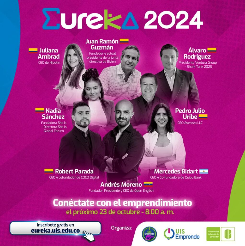 Eureka 2024, la cumbre de emprendimiento de la UIS