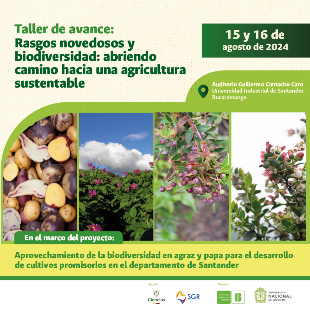 Taller Rasgos novedosos y biodiversidad: abriendo camino hacia una agricultura sustentable