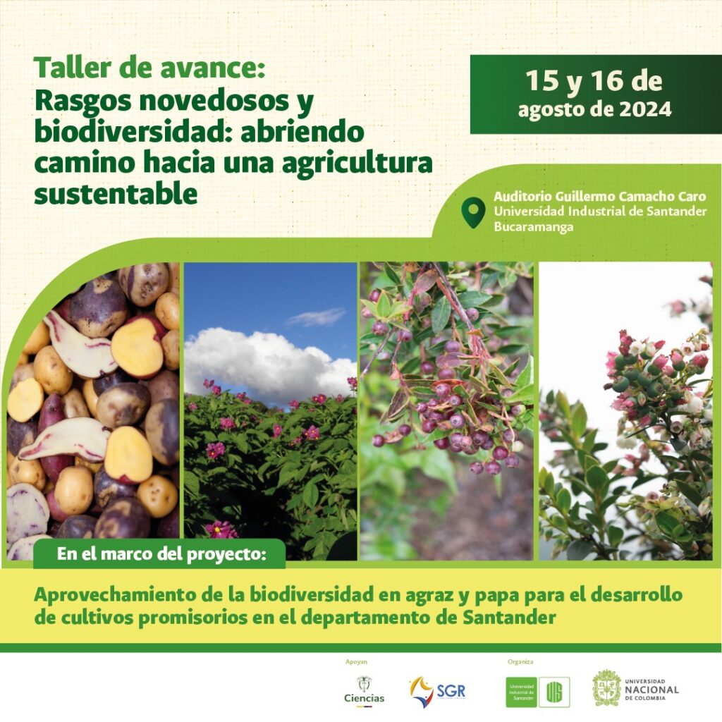 Taller Rasgos Novedosos y Biodiversidad: Abriendo Camino hacia una Agricultura Sustentable

