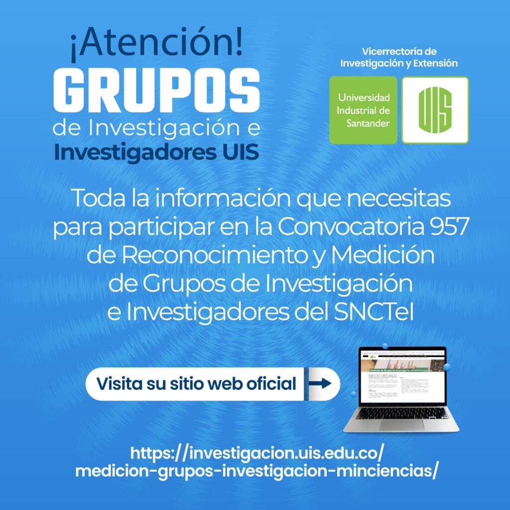 Sitio web convocatoria 957 Minciencias