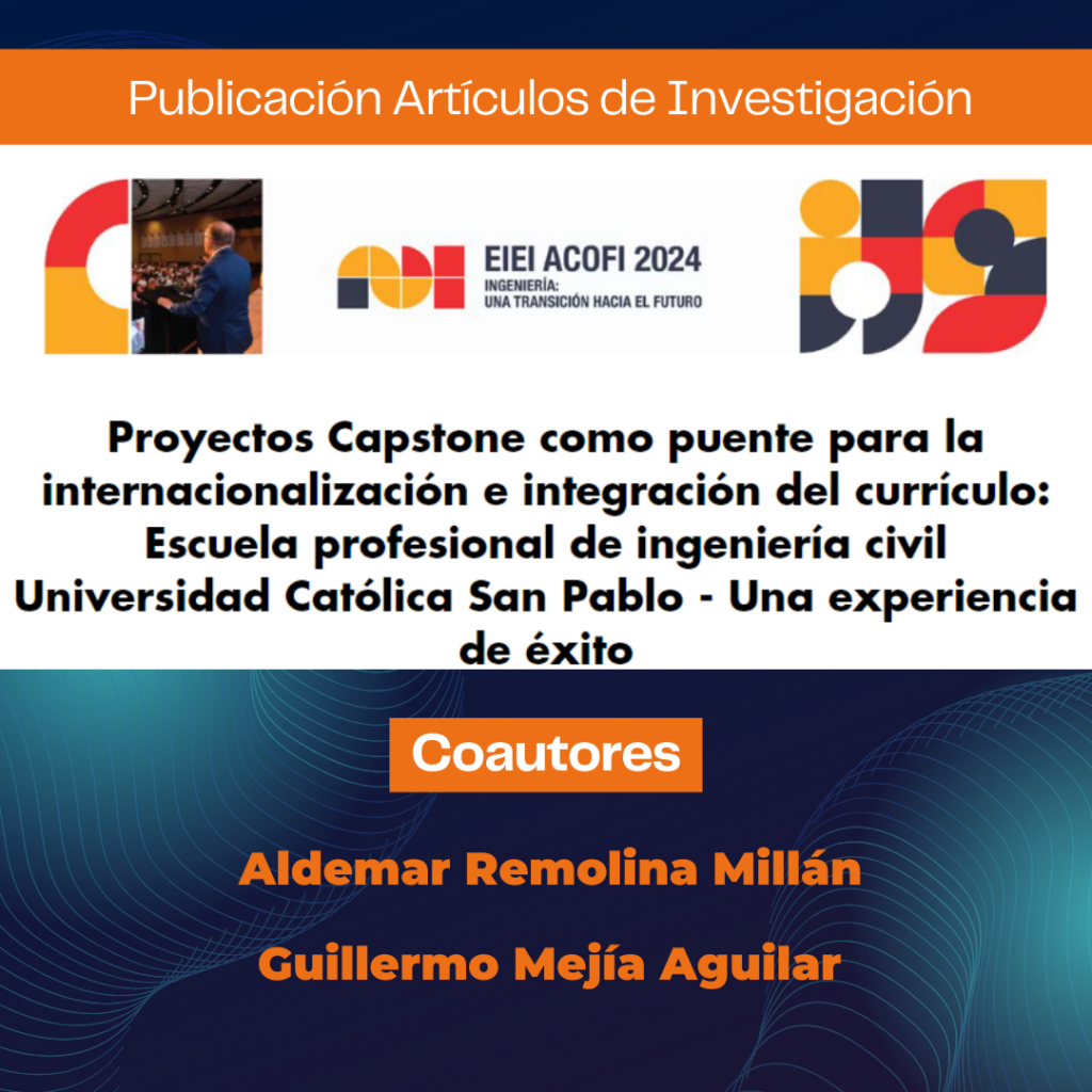 Pieza gráfica de la publicación de artículos de investigación de EIEI Acofi 2024