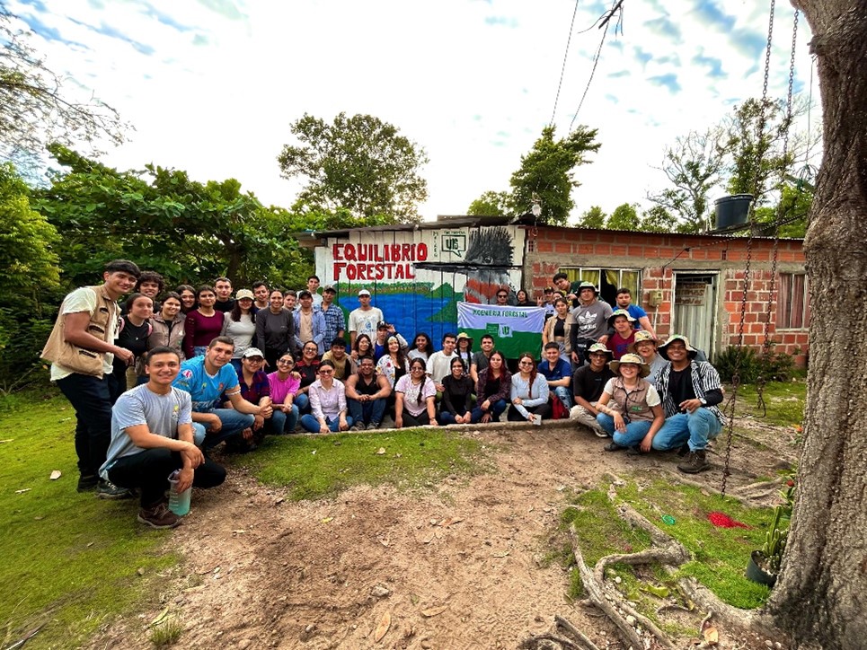 estudiantes del programa Ingeniería Forestal de la Universidad Industrial de Santander- Sede Málaga, visitaron varios lugares de Santander en el marco de sus salidas prácticas.