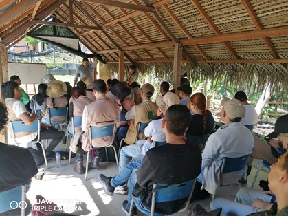 estudiantes del programa Ingeniería Forestal de la Universidad Industrial de Santander- Sede Málaga, visitaron varios lugares de Santander en el marco de sus salidas prácticas.