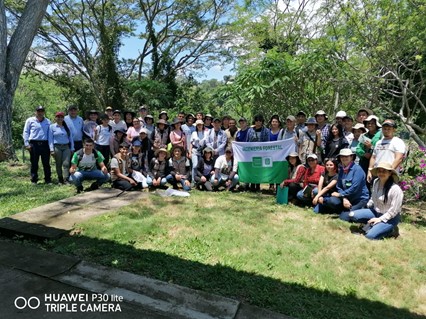 estudiantes del programa Ingeniería Forestal de la Universidad Industrial de Santander- Sede Málaga, visitaron varios lugares de Santander en el marco de sus salidas prácticas.