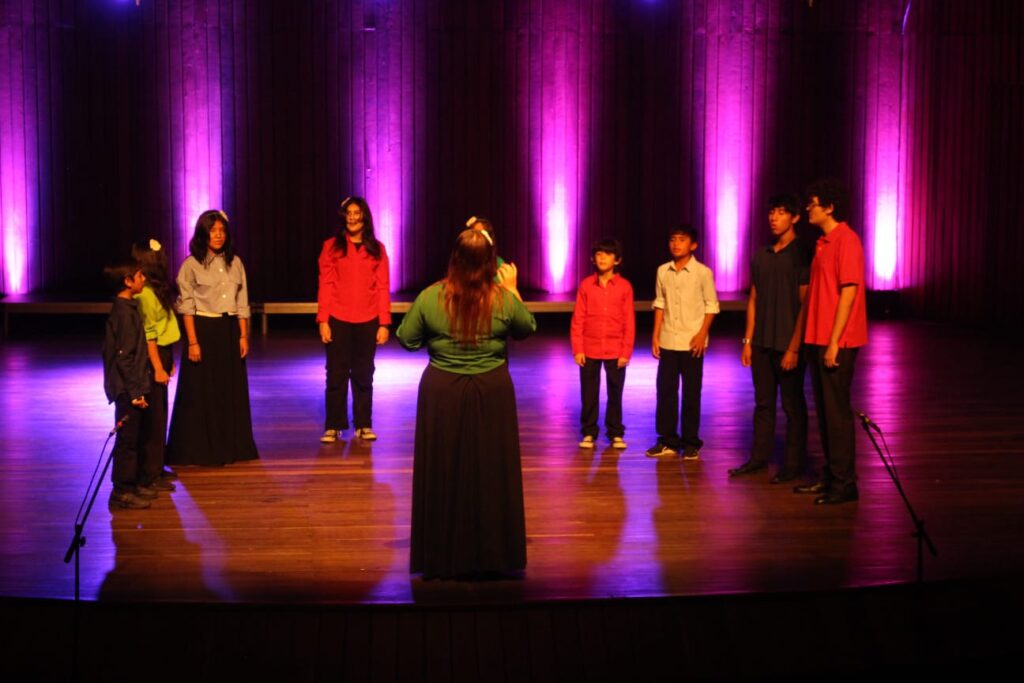 Imagen de la primera gala del Festival Coral de Santander 2024