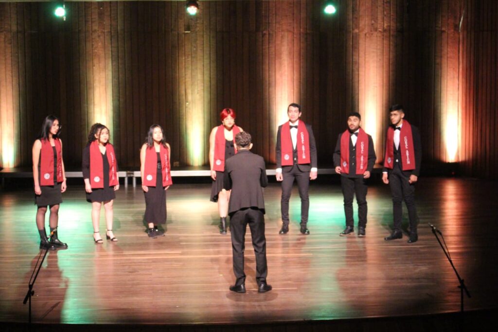 Imagen de la primera gala del Festival Coral de Santander 2024