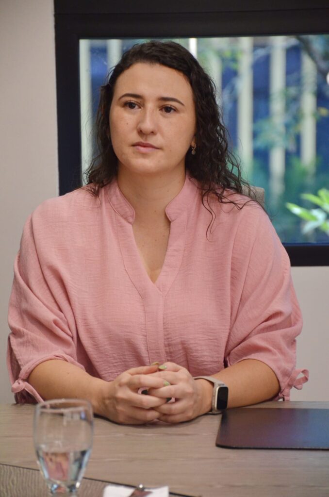 Mayra Alejandra Machuca Pérez, directora de la Escuela de Microbiología y Bioanálisis.