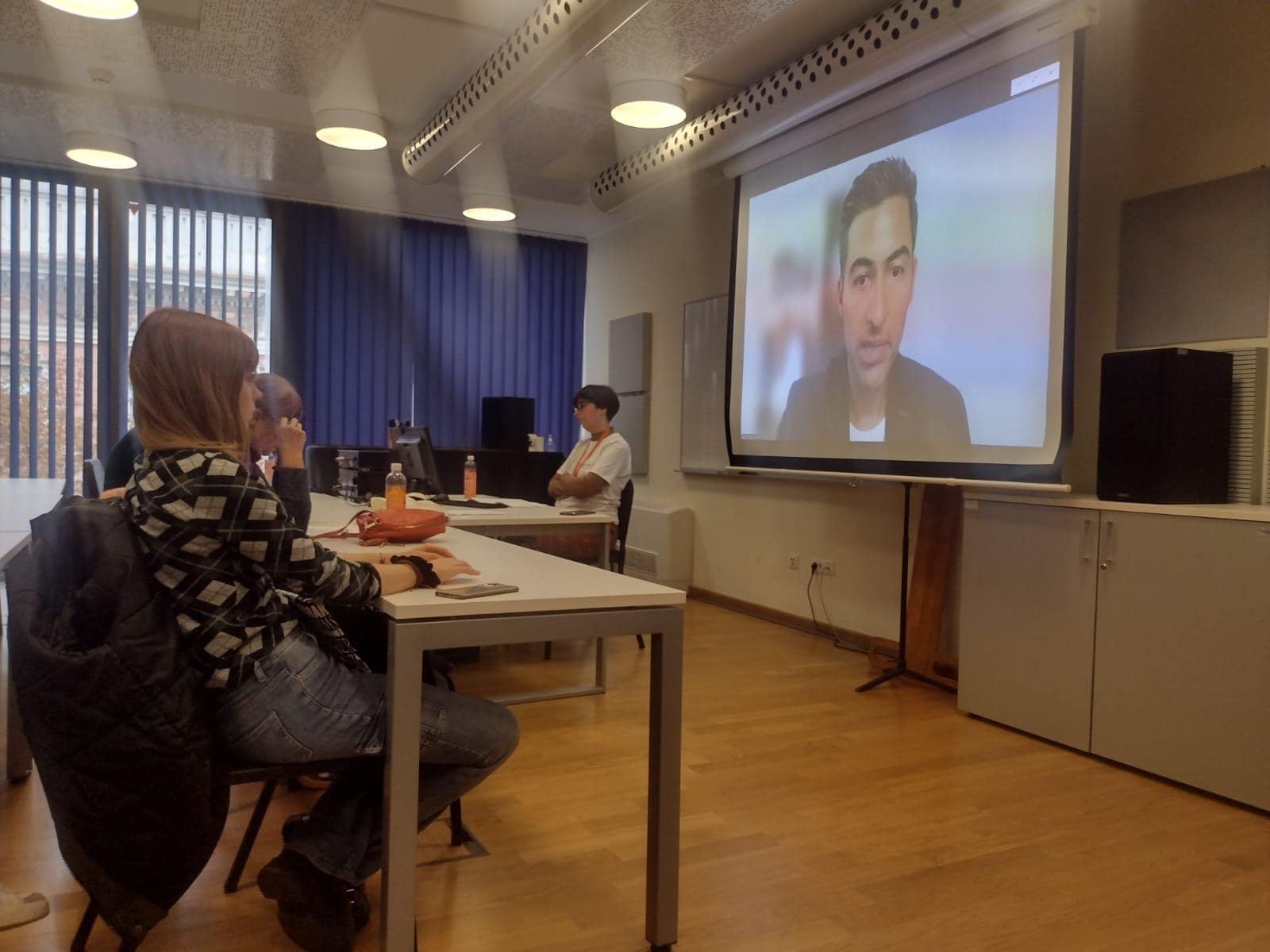 Profesor Robinson Giraldo Villegas en intervención durante el Tercer Psychology and Music – Interdisciplinary Encounters Zagreb 2024.