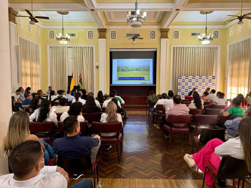 Sede UIS Málaga se une a estrategia de reforestación liderada por la Gobernación de Santander