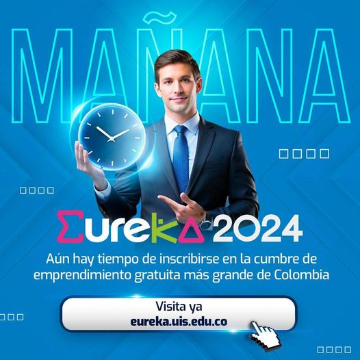 Pieza gráfica de Eureka 2024