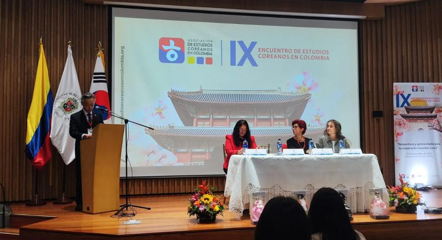 Board of Directors of the IX Meeting of Korean Studies in Colombia - 2023 Universidad Jorge Tadeo Lozano, Bogotá D.C.