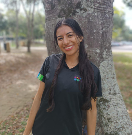 Tatiana Jaimes, semillarista de cuarto semestre de Licenciatura en Matemáticas UIS.