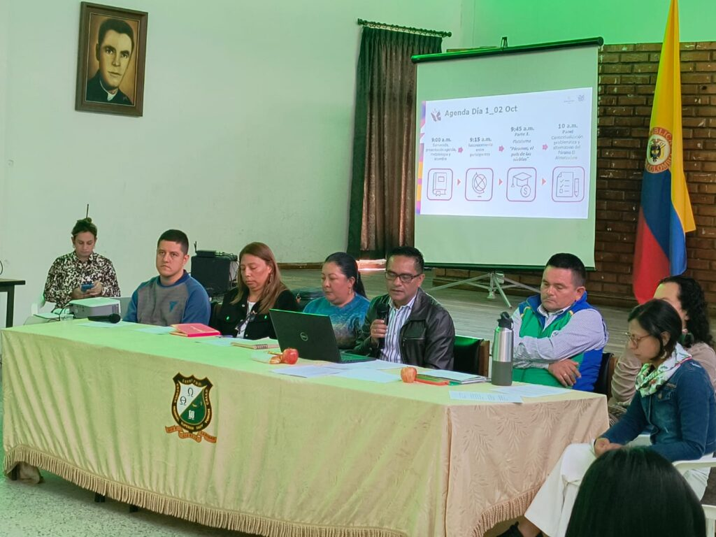 The research projects being carried out by the UIS for the preservation of the Almorzadero páramo are highlighted.