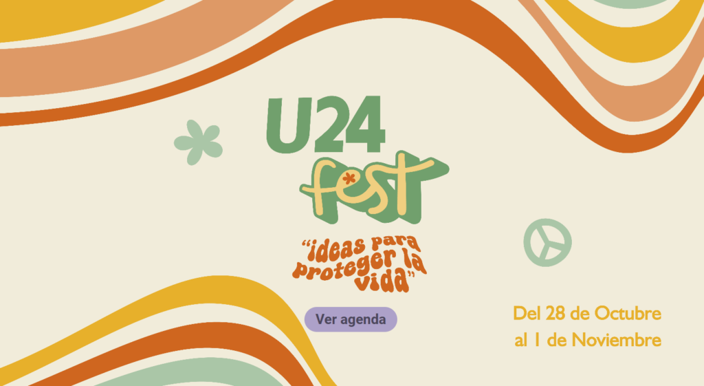 Pieza gráfica de U24 Fest