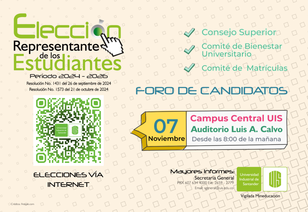 Student Elections Forum - Universidad Industrial de Santander