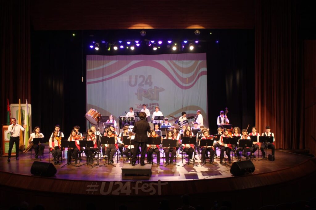 Imagen de la Banda Sinfónica de la Fundación Colegio UIS