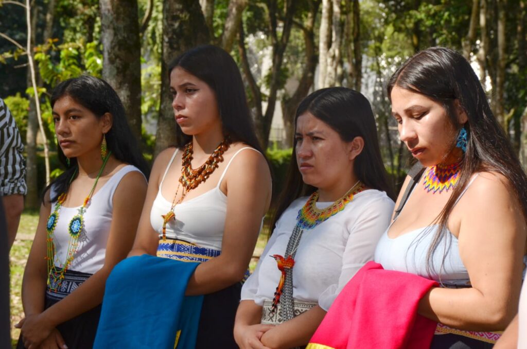 Representantes de la comunidad Inga en la UIS