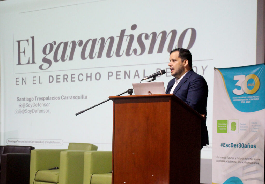  Santiago Trespalacios, ponente de las Jornadas Internacionales de Derecho Penal 