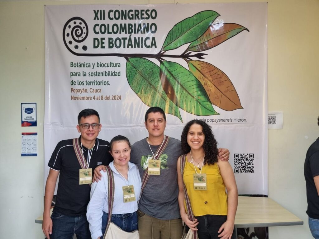 Delegación participante en el Congreso de Botánica