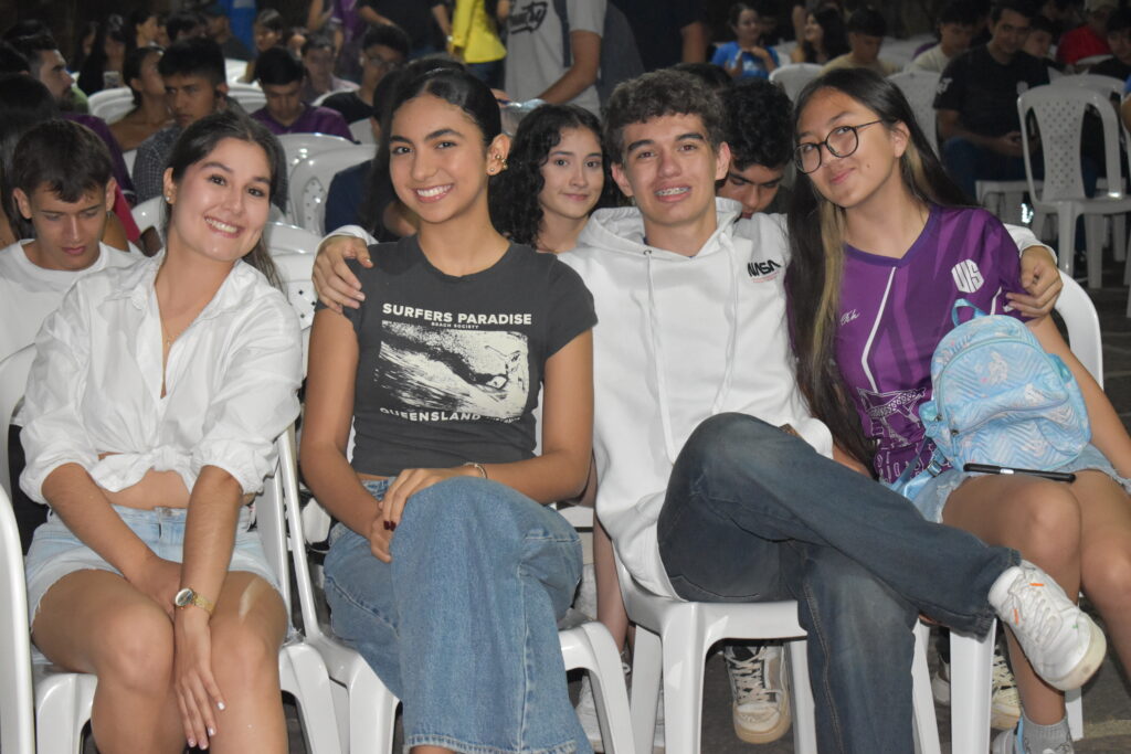 Students of the UIS Socorro campus attending the different activities of the University Week. 