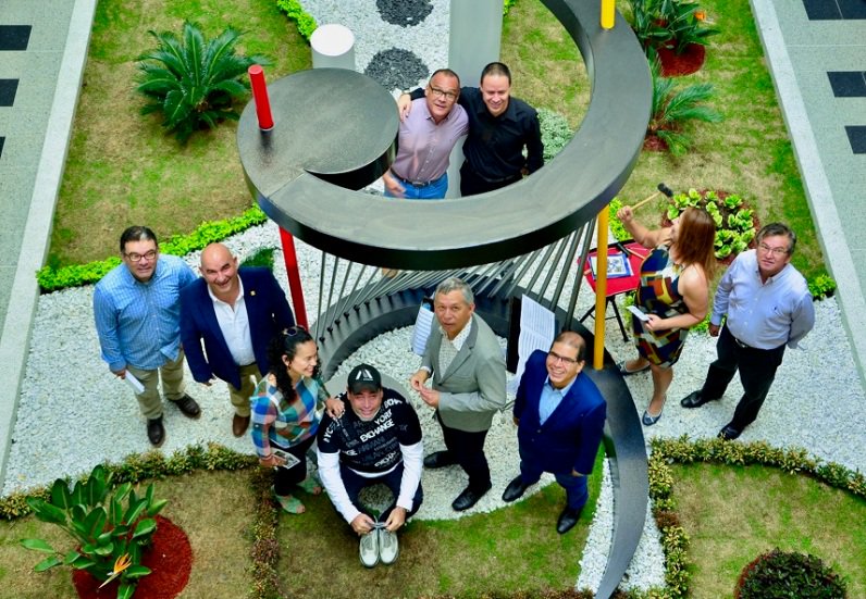 Integrantes del Consejo Académico en la inauguración, el 14 de marzo de 2018.