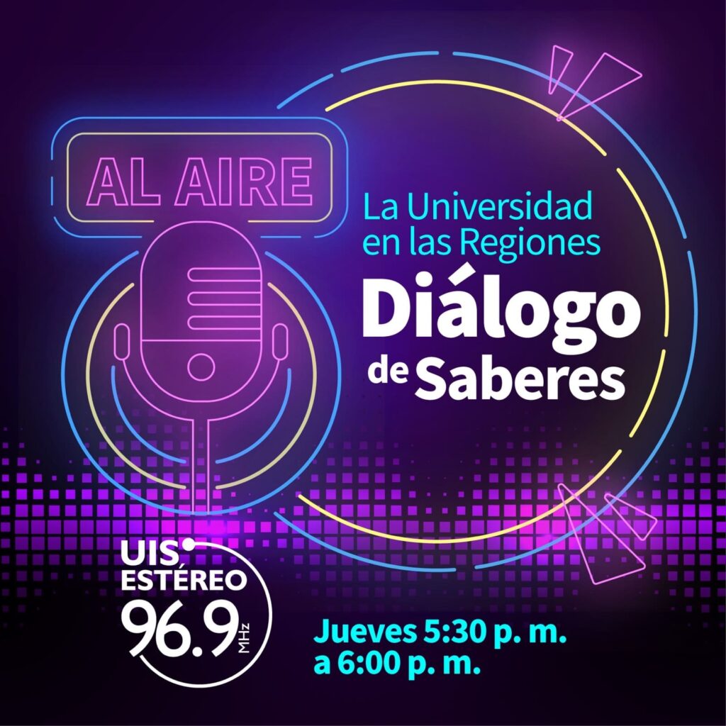 Logo: "La Universidad en las regiones diálogo de saberes"