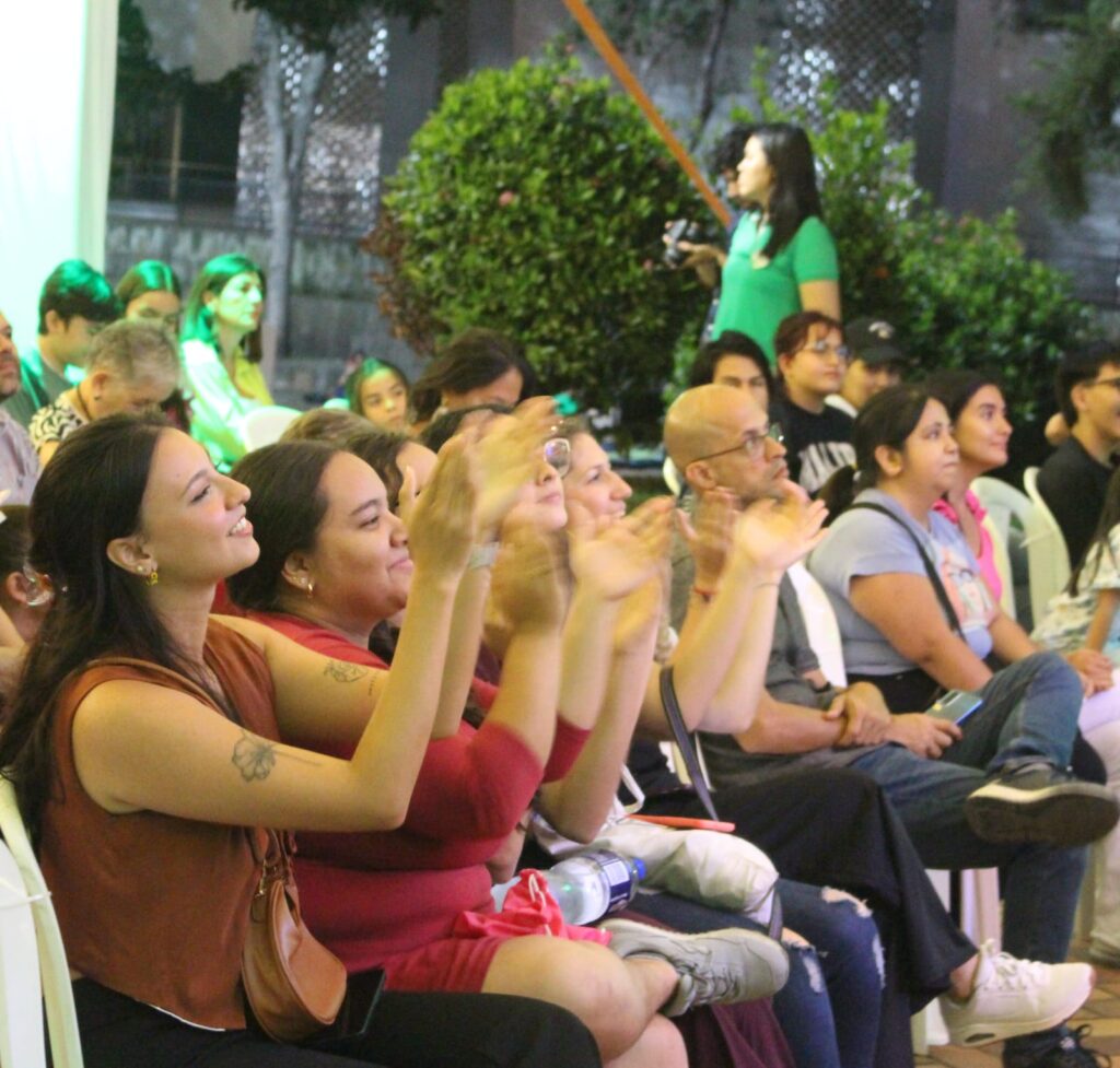 Image showing the public enjoying the Festival of Lights.