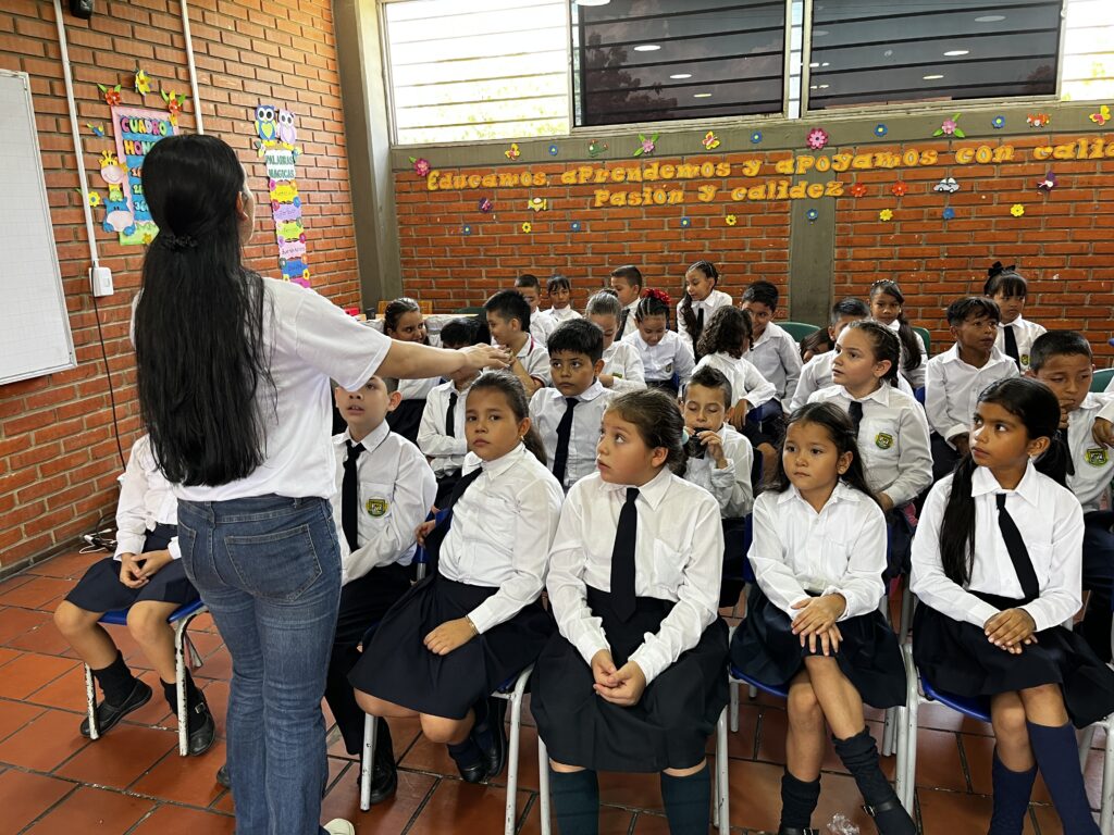 Niños beneficiarios del PSCP-UIS 