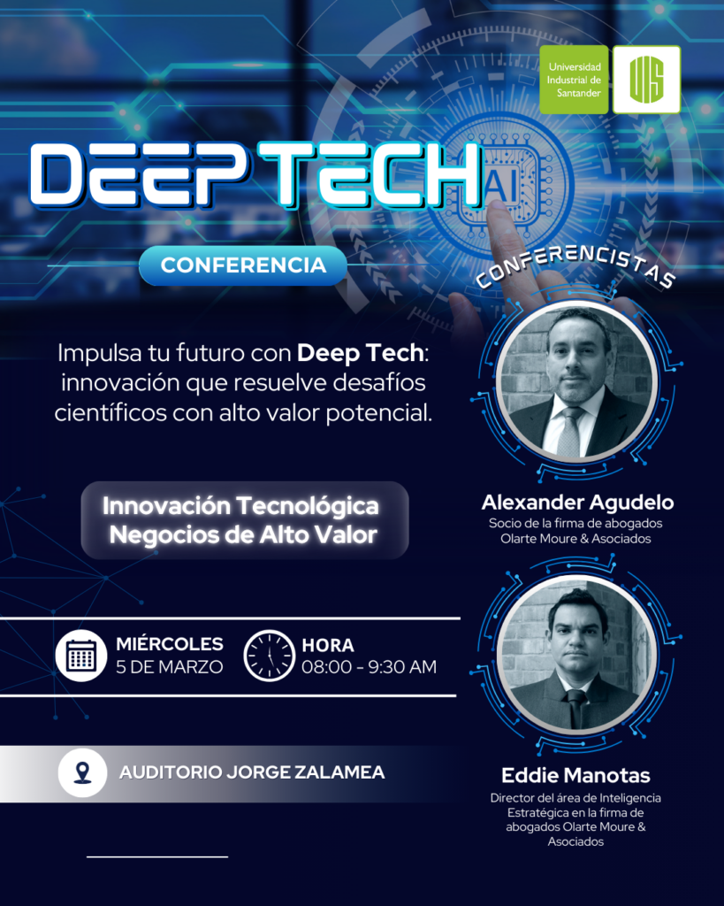 Conferencia Deep Tech de la Dirección de Transferencia de Conocimiento